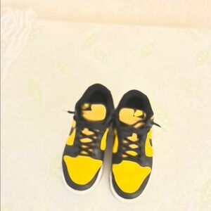 Nike Black and Yellow Sneakers